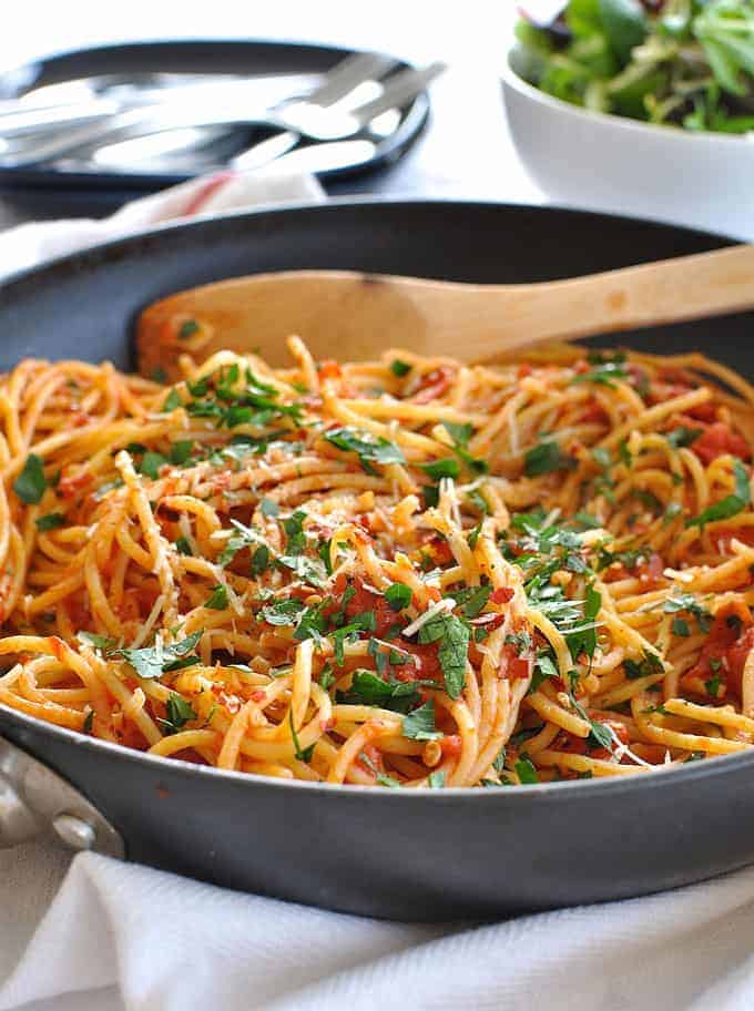 8 Quick and Easy Pasta Recipes | RecipeTin Eats