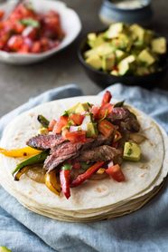 Beef Steak Fajitas RecipeTin Eats