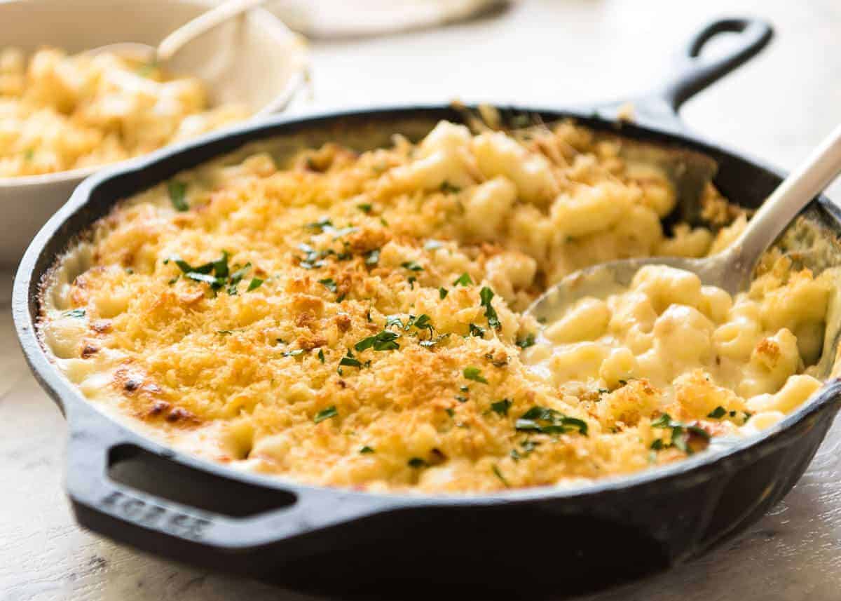 An epic Baked Mac and Cheese! Perfect in every way, the ultimate comfort food. www.recipetineats.com