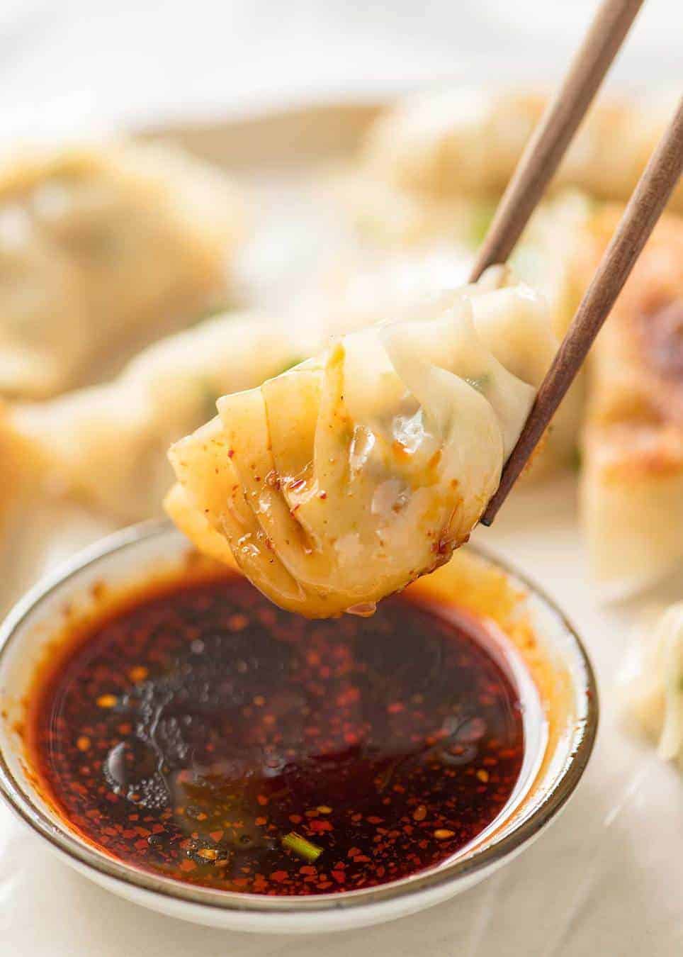 Potstickers Chinese Pan Fried Dumplings   RecipeTin Eats