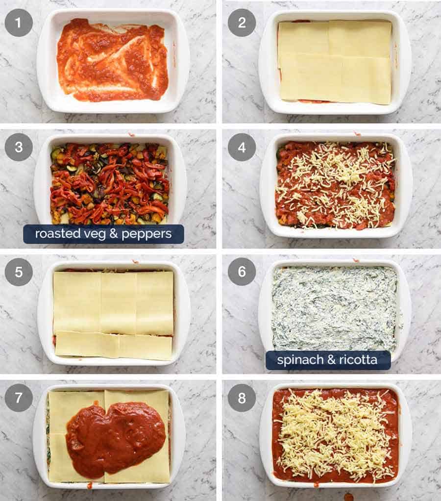 Vegetarian Lasagna Recipetin Eats