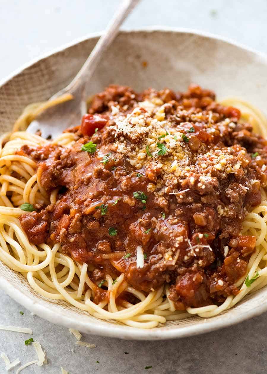 Spaghetti Bolognese Recipetin Eats