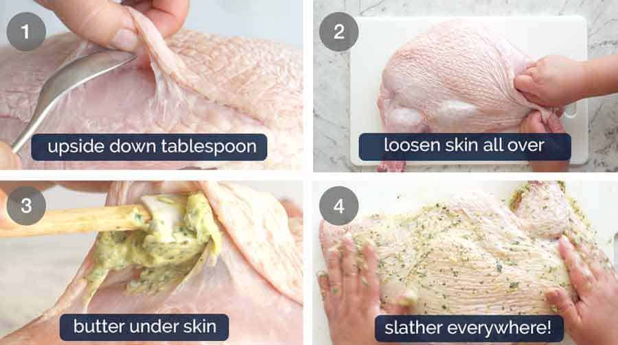 Preparation of Garlic Herb Slow Cooker Turkey Breast