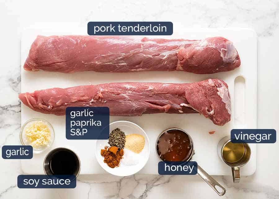 Pork Tenderloin With Honey Garlic Sauce Recipetin Eats