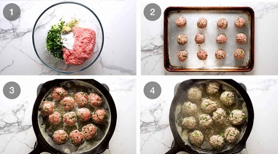 How to make meatballs for Vietnamese Sandwich