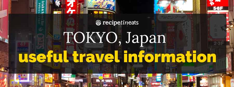 Tokyo Japan Travel Information - header